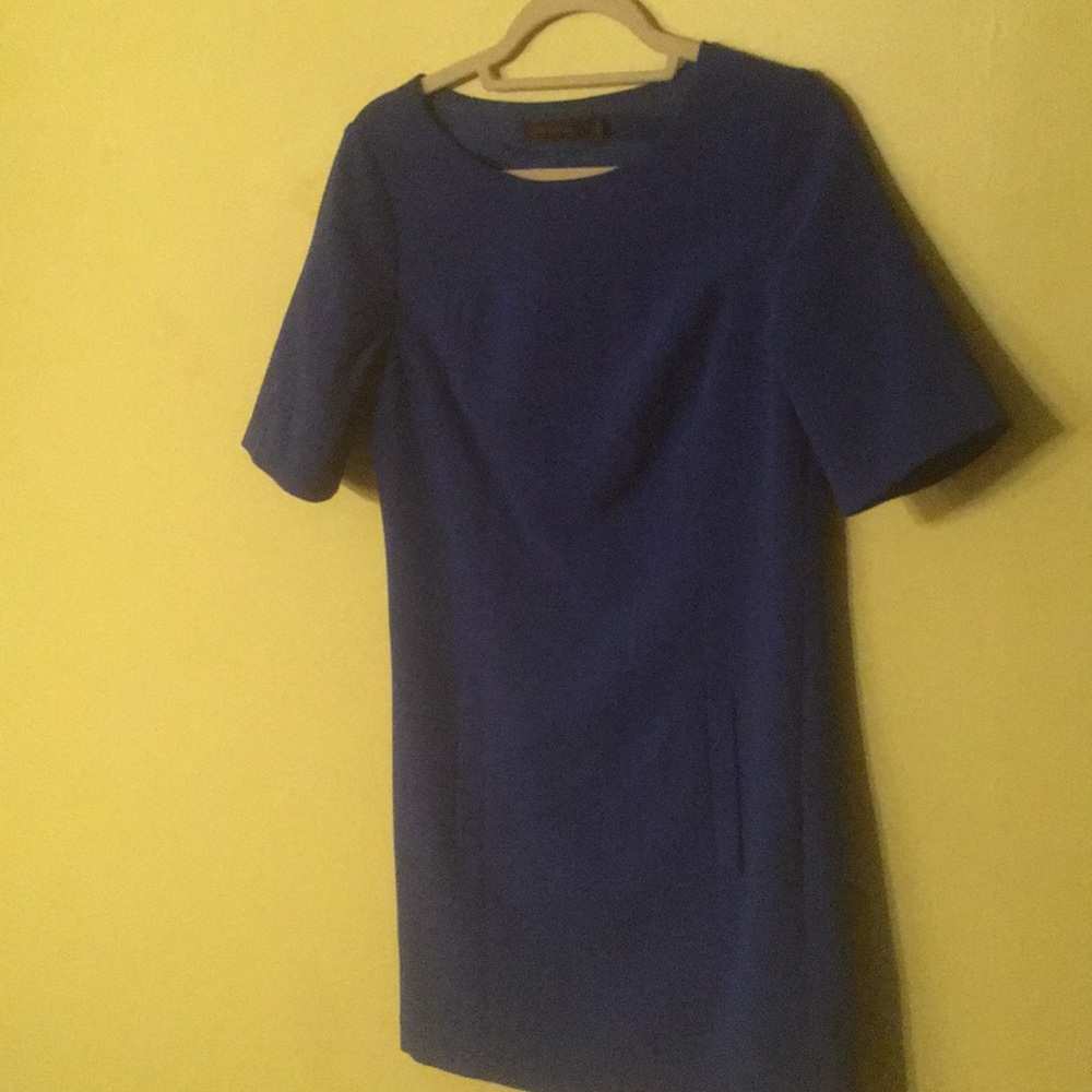 The Limited blue dress